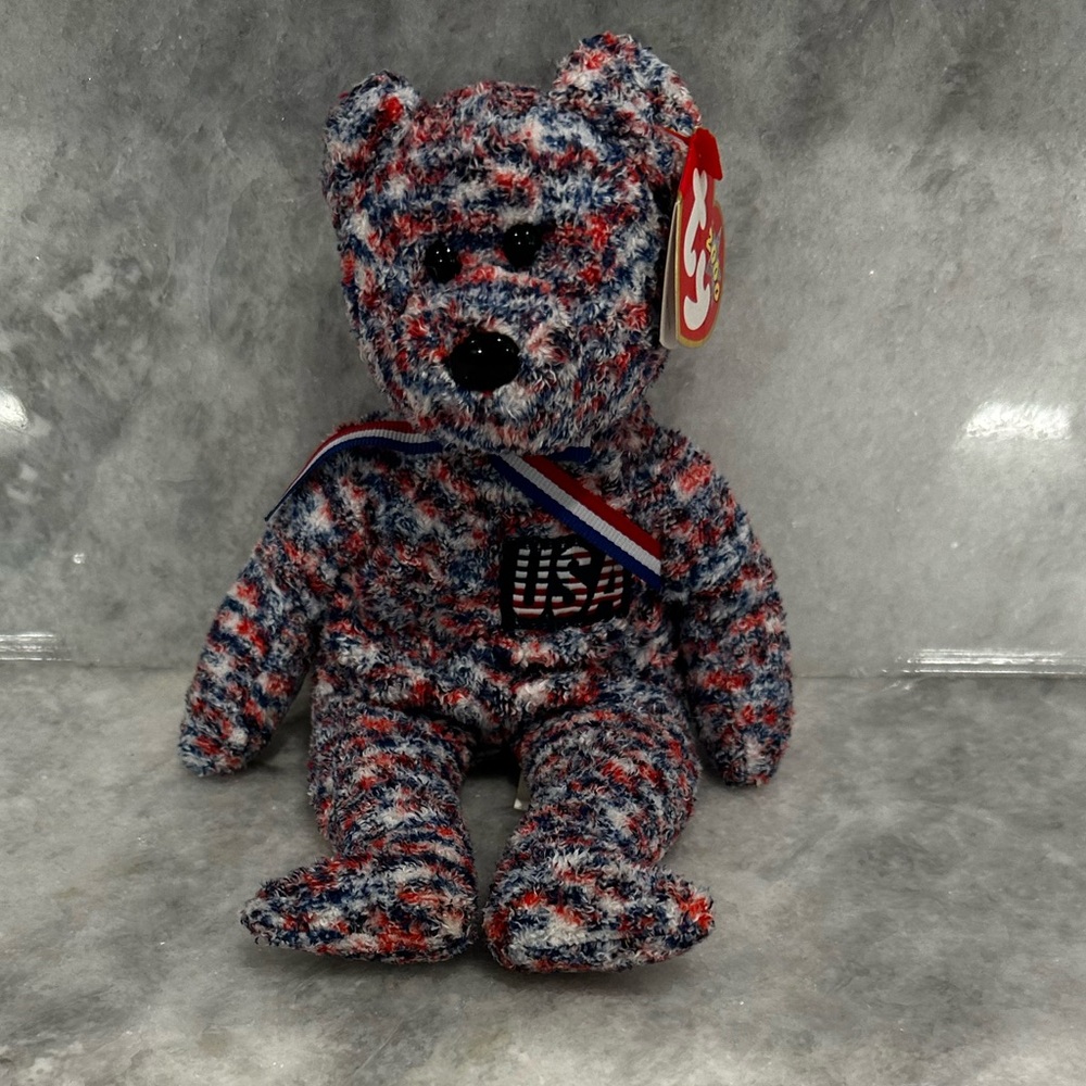 Ty Beanie Baby USA the Bear